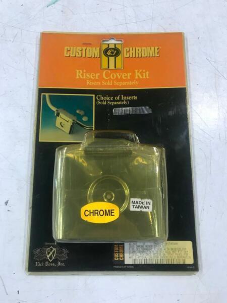 Custom Chrome Riser Cover Kit