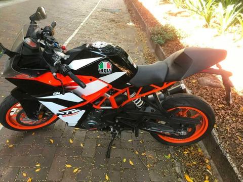 2017 KTM RC 390 ///11 months rego left