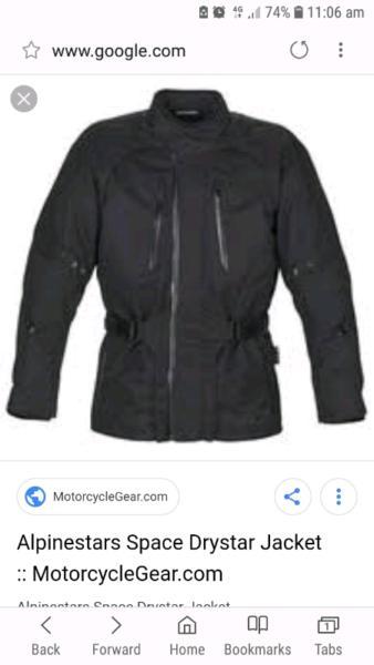 Alpine star drystar jacket