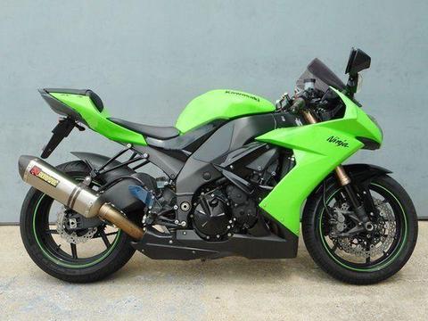 2008 Kawasaki ZX-10R (ZX1000 Ninja) 1000CC Sports 998cc