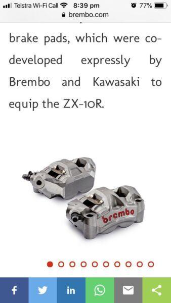 Brembo M50 radial calipers
