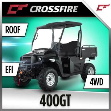 Crossfire 400GT 400cc 4x4 4WD UTV Farm Utility Vehicle, Quad bike