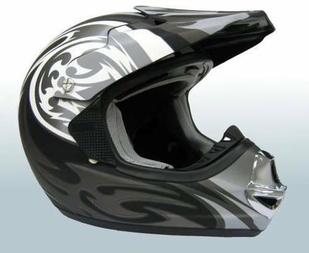 Black/Grey Size XXL Helmet Motorbike Quad ATV Buggy AUS Standard