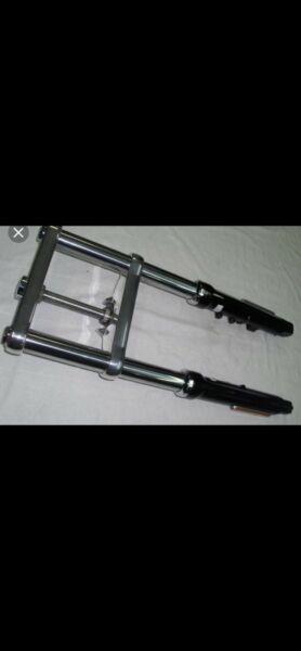 Wanted: Wanted to buy. Harley Davidson Breakout front forks and triple clamps