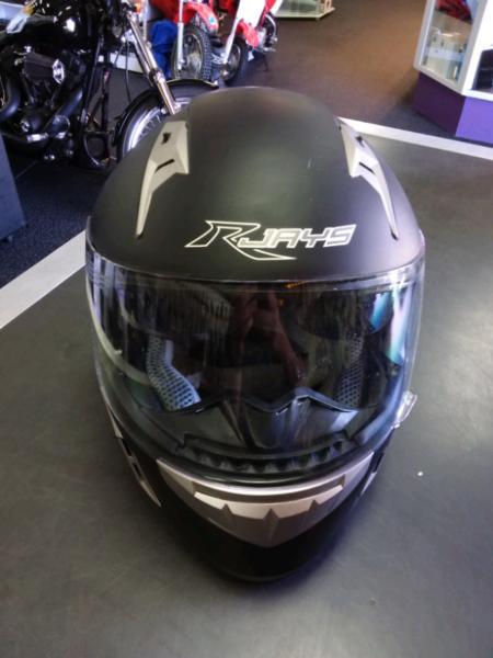 R-Jays M Dominator Medium Sized Motorcycle Helmet