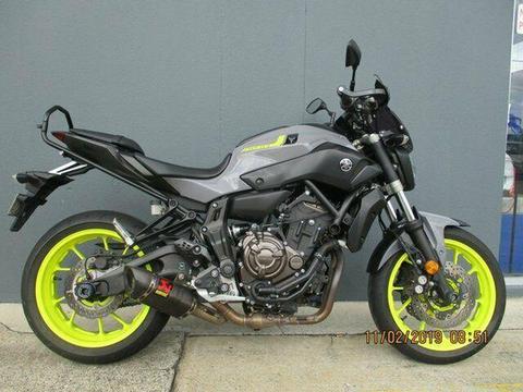 2016 Yamaha MT-07 LA (abs) V2 655CC