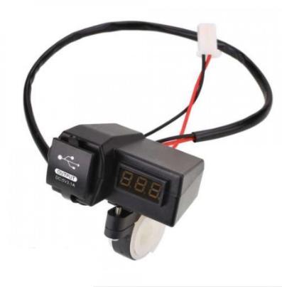 12V Waterproof USB Charger with Handlebar Mount **NEW**