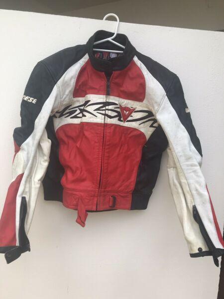 Bike leathers Dainese jacket and pants