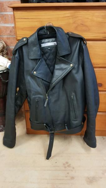 R-Jays Leather Motorcycle Jacket