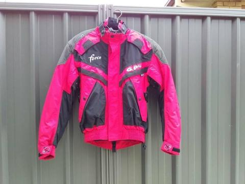 Force GP motorcycle jacket with warm liner
