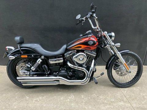 2012 Harley-Davidson FXDWG Wide Glide 1700CC Cruiser 1690cc