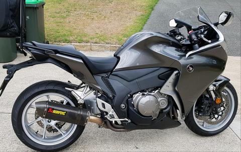 2014 Honda VFR 1200F motorcycle