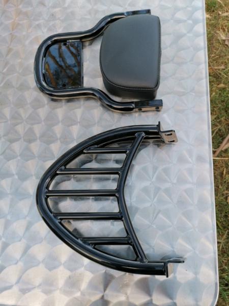 Sissy bar, Rack and Pad to suit VN900 Custom