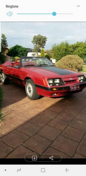 1986 gt mustang convertible swapping