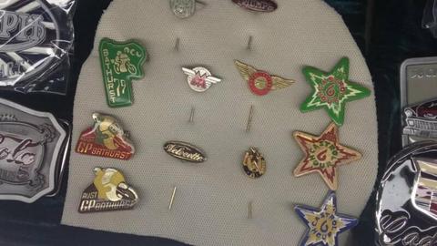 Motorcycle original Badges & Pins