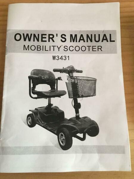 November 2018 Mobility Scooter