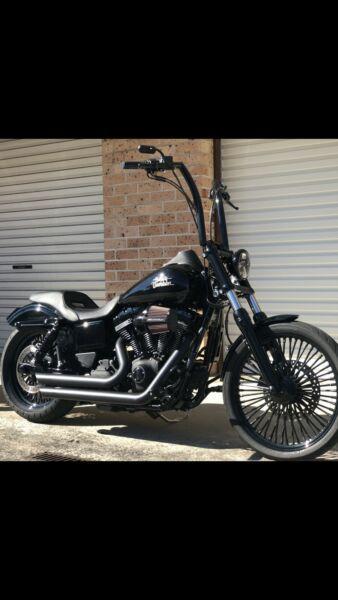 Harley Davidson exhaust black