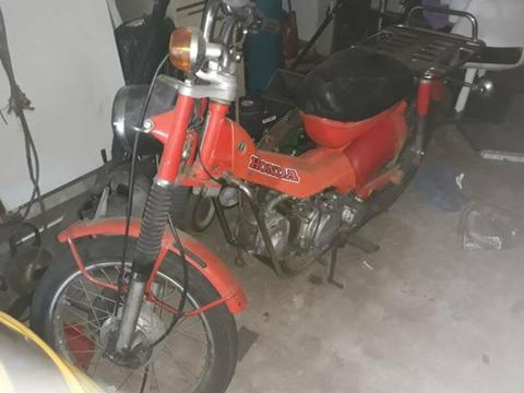 1977 Honda motor bike