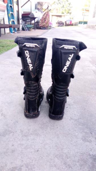 O'Neil motocross boots