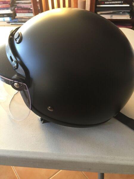 Bell helmet size-L for sale with Visor , hardly used