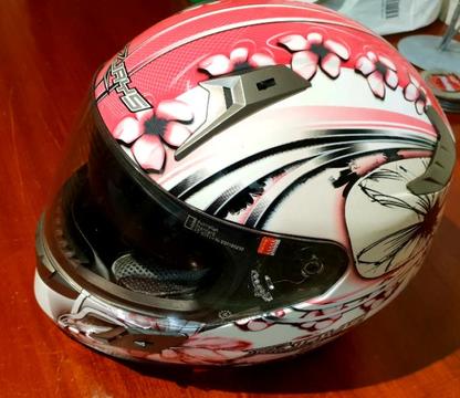 Rjays pink helmet