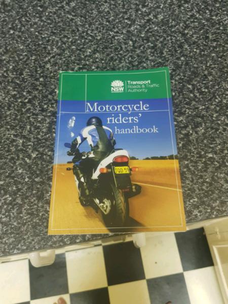 Motorcycle riders handbook