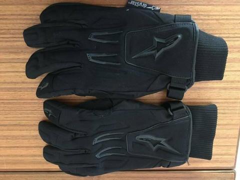 Alpinestars Drystar Motorbike Gloves size med wet weather gloves