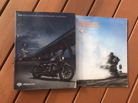2016 Harley Davidson motor parts and accessories Book