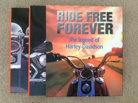 HARLEY DAVIDSON BOOKS X 2 IN BOXSET