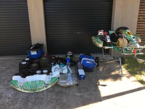 TonyKart Rotax 125 kart package