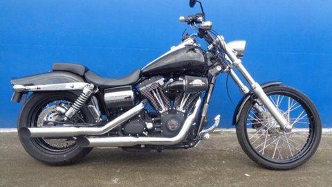 2010 Harley-Davidson FXDWG Wide Glide 1600CC Cruiser 1584cc