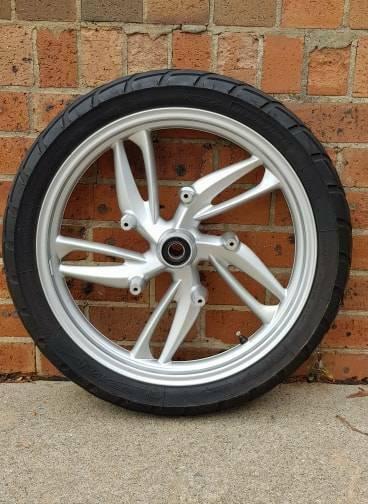 Bmw r1200 gs FRONT and REAR WHEELS