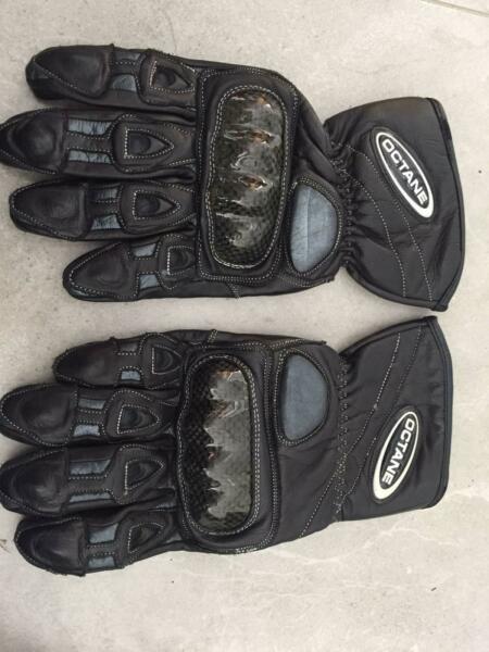 C&R Octane Leather Gloves - Mens Size Large