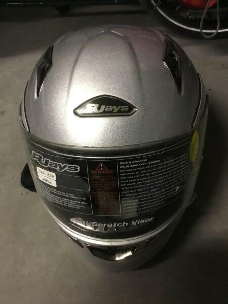 RJays motorcycle helmet