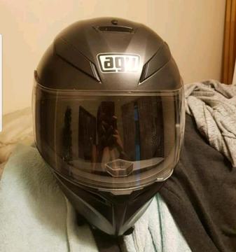 AGV k3-sv matte black helmet full-face