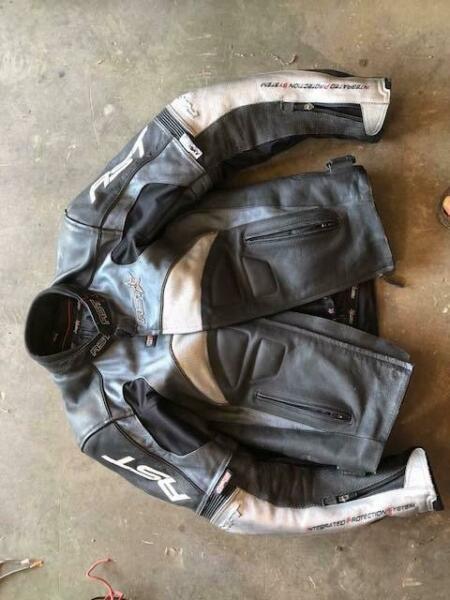 Motorcycle Jacket leather RST