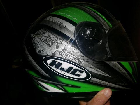 Motorbike helmet HJC,Large size, good condition,$100
