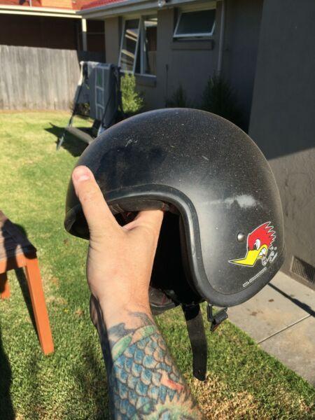 Bell motorbike helmet size medium