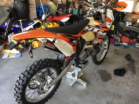 2013 ktm exc 300 genuine 520ks from new! One owner no offers