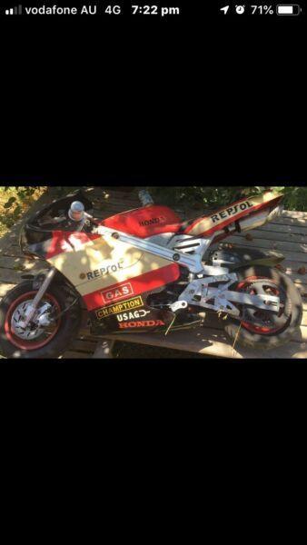 49cc Repsol Mini race bike