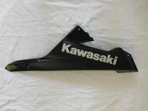 2013 - 2018 Kawasaki Ninja 300, Right Bottom Belly Fairing, OEM