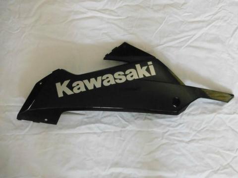 2013 - 2018 Kawasaki Ninja 300, Left Bottom Belly Fairing, OEM