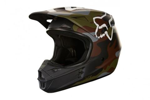 Fox V1 camo helmet size s