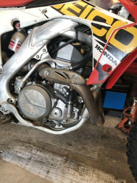2014 crf450 motor wrecking parts