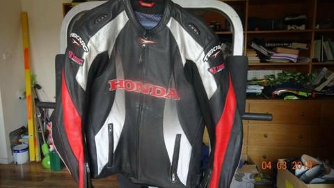 Teknic Honda Leather jacket