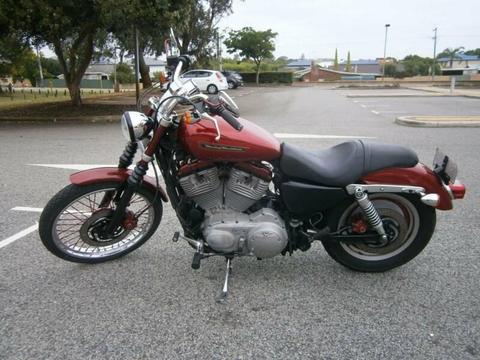 2008 Harley Davidson XL 883C Sportster Custom One Owner