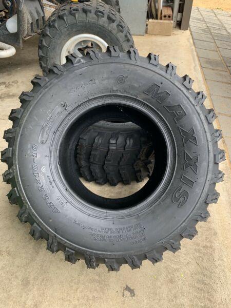 Quad tyres (Maxxis)