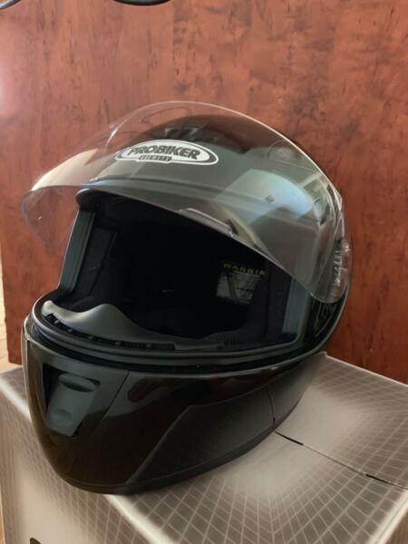 Motorbike Helmet (jnr) - used once