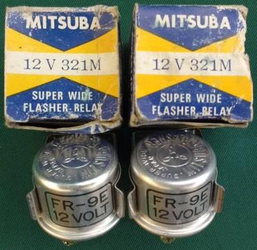 Mitsuba Super Wide Flasher Relay; FR-9E (suits older motorbikes)
