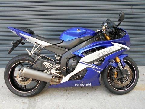 2011 Yamaha YZF-R6 600CC Sports 599cc